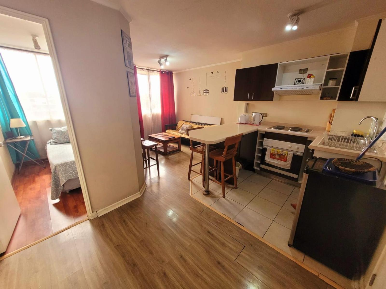 Appartamento Chileruca Departamentos Amoblados Santiago del Cile Esterno foto